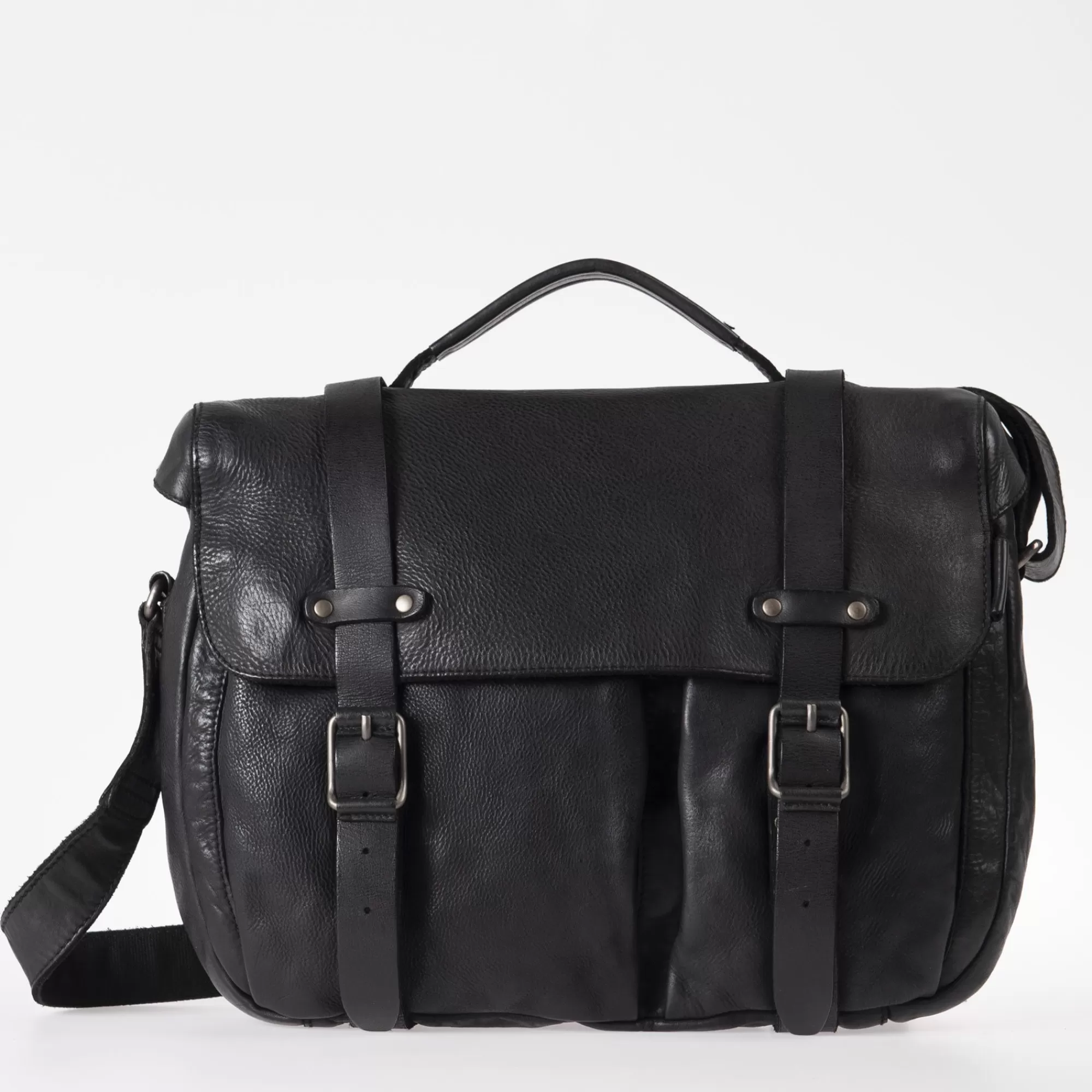 Cheap The Barber Shop Bandholz Charcoal Black Laptoptassen
