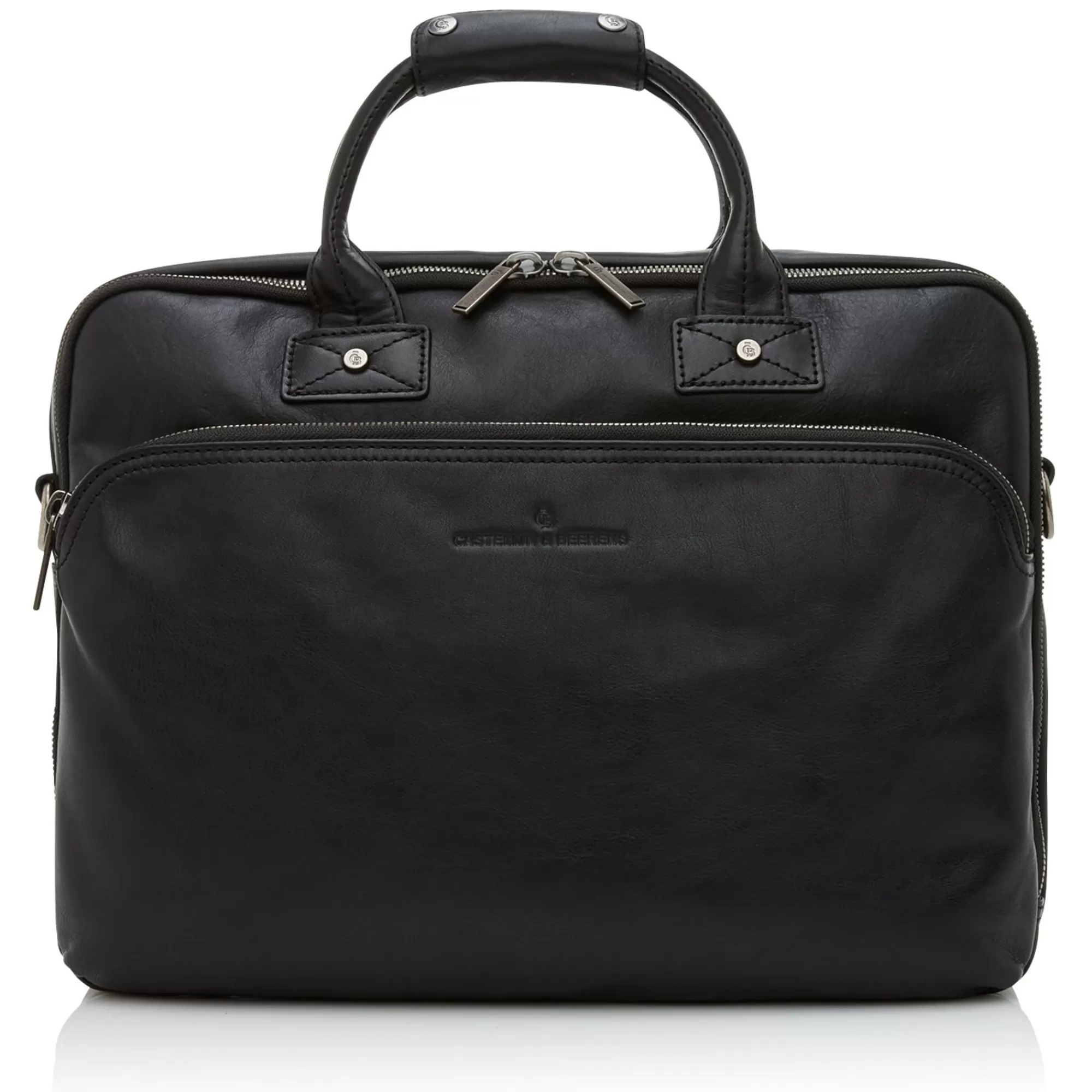 Flash Sale Firenze Laptop Bag 15.6" + Tablet Double Zip Black Laptoptassen