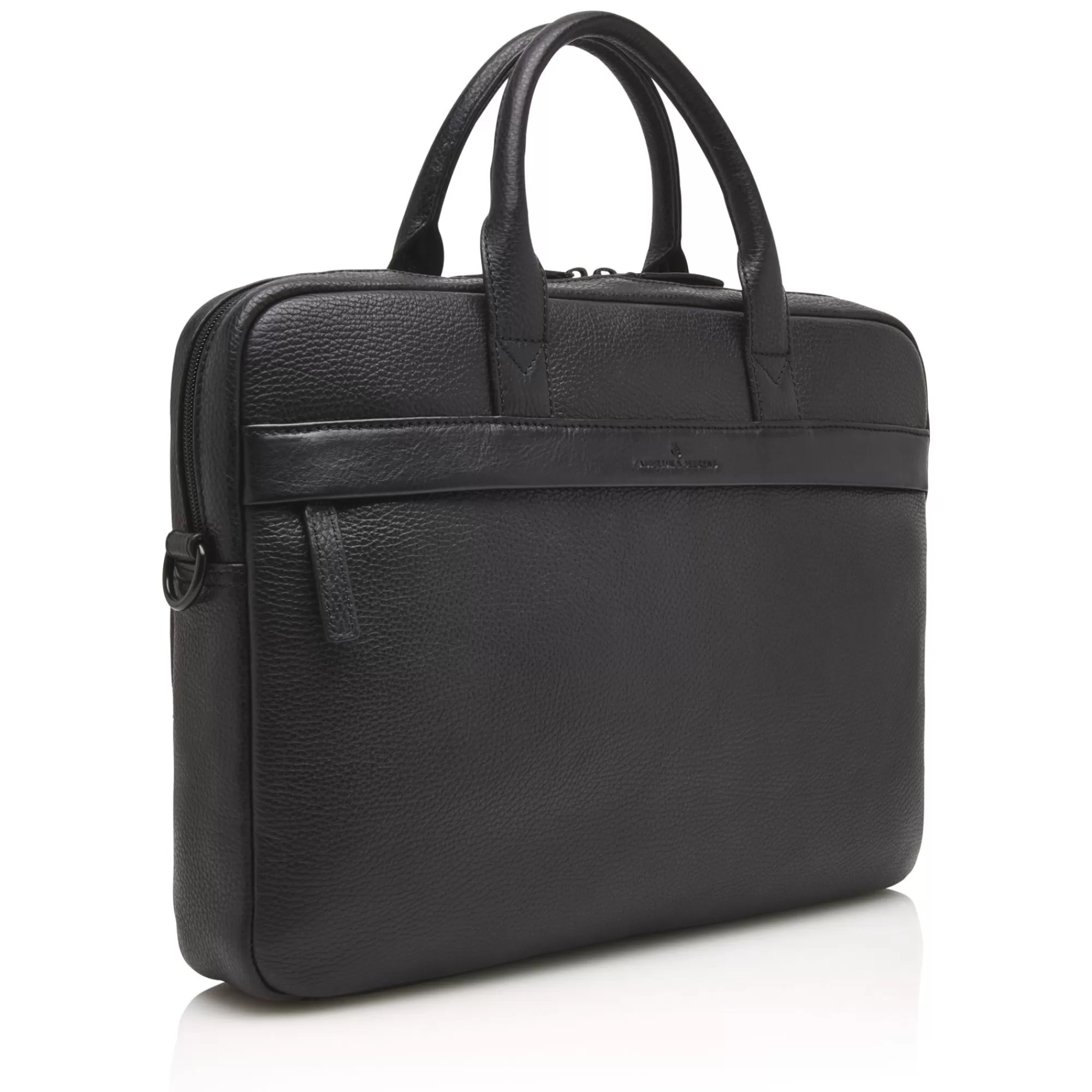 Shop Onyx Chris Laptop Bag 15.6" Single Zip Black Laptoptassen