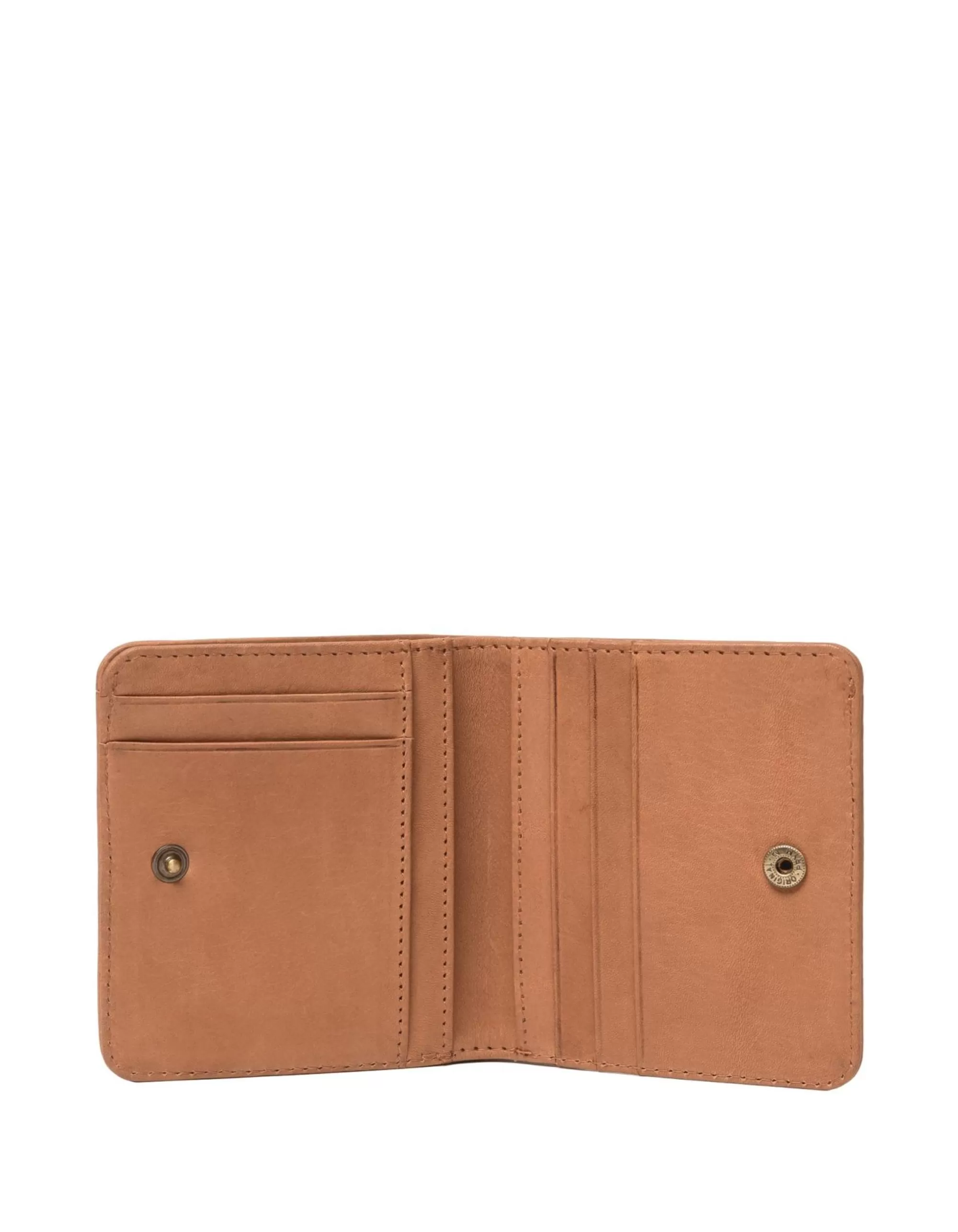 Clearance Alex Fold Over Soft Grain Wild Oak Dames Portemonnees