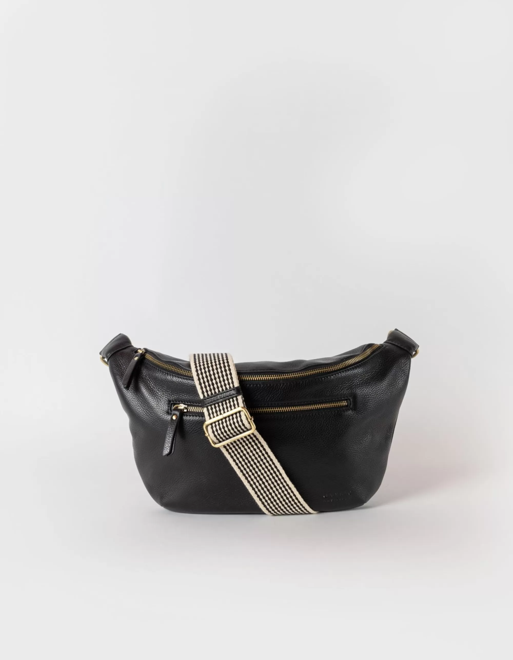 Store Drew Maxi Black Soft Grain Leather Heuptassen