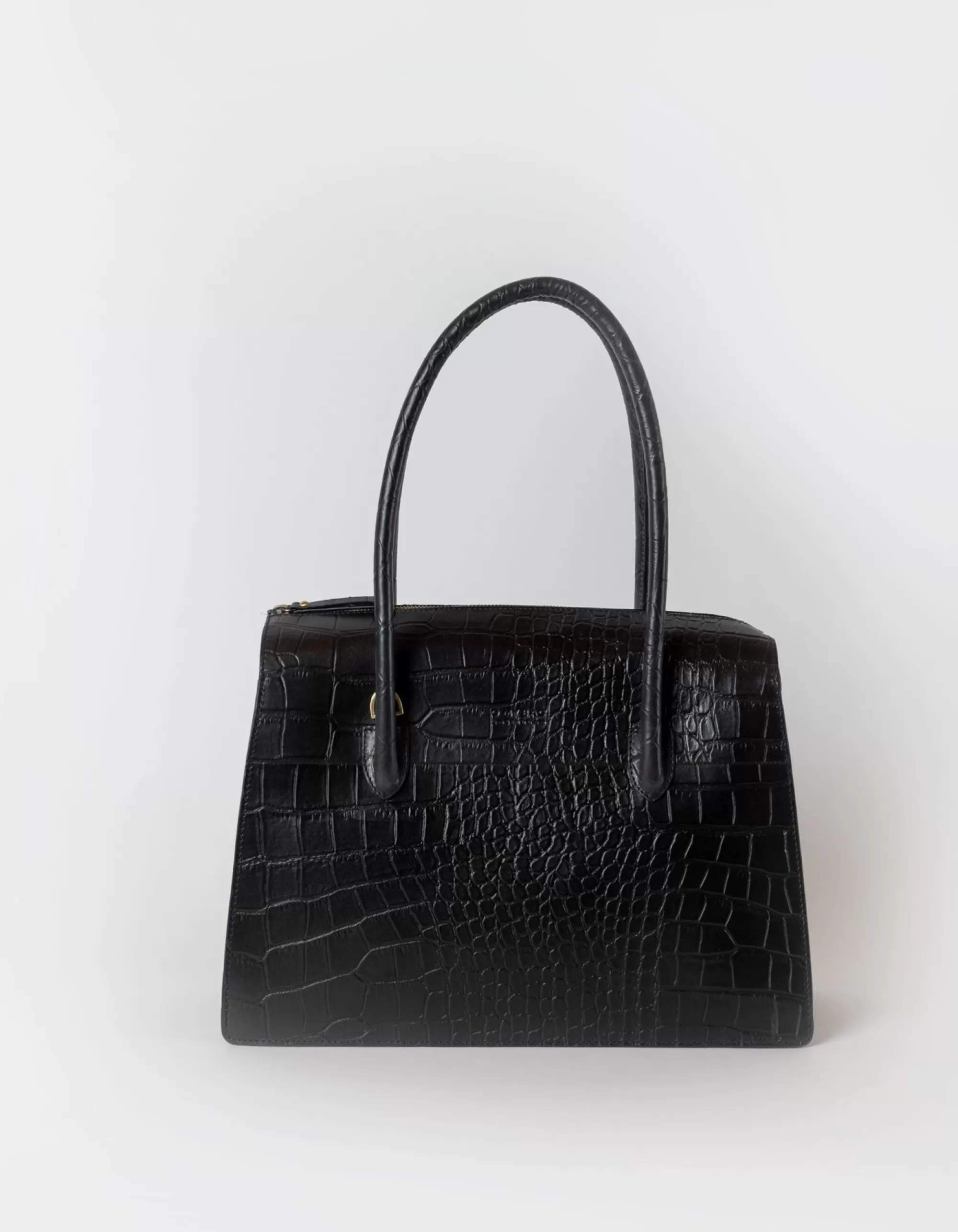 Cheap Kate Classic Black Croco Laptoptassen