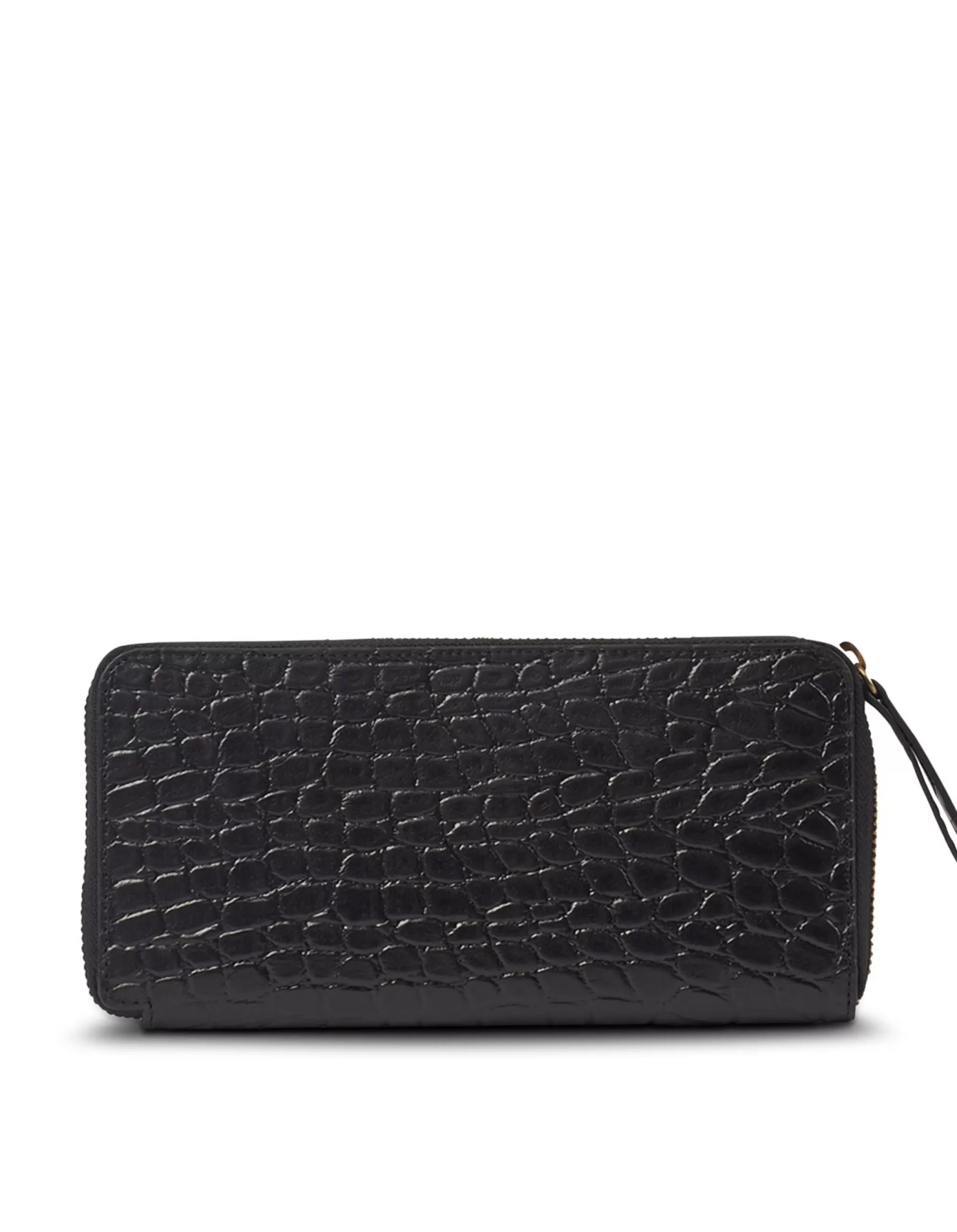 Hot Sonny Wallet Classic Black Croco Dames Portemonnees