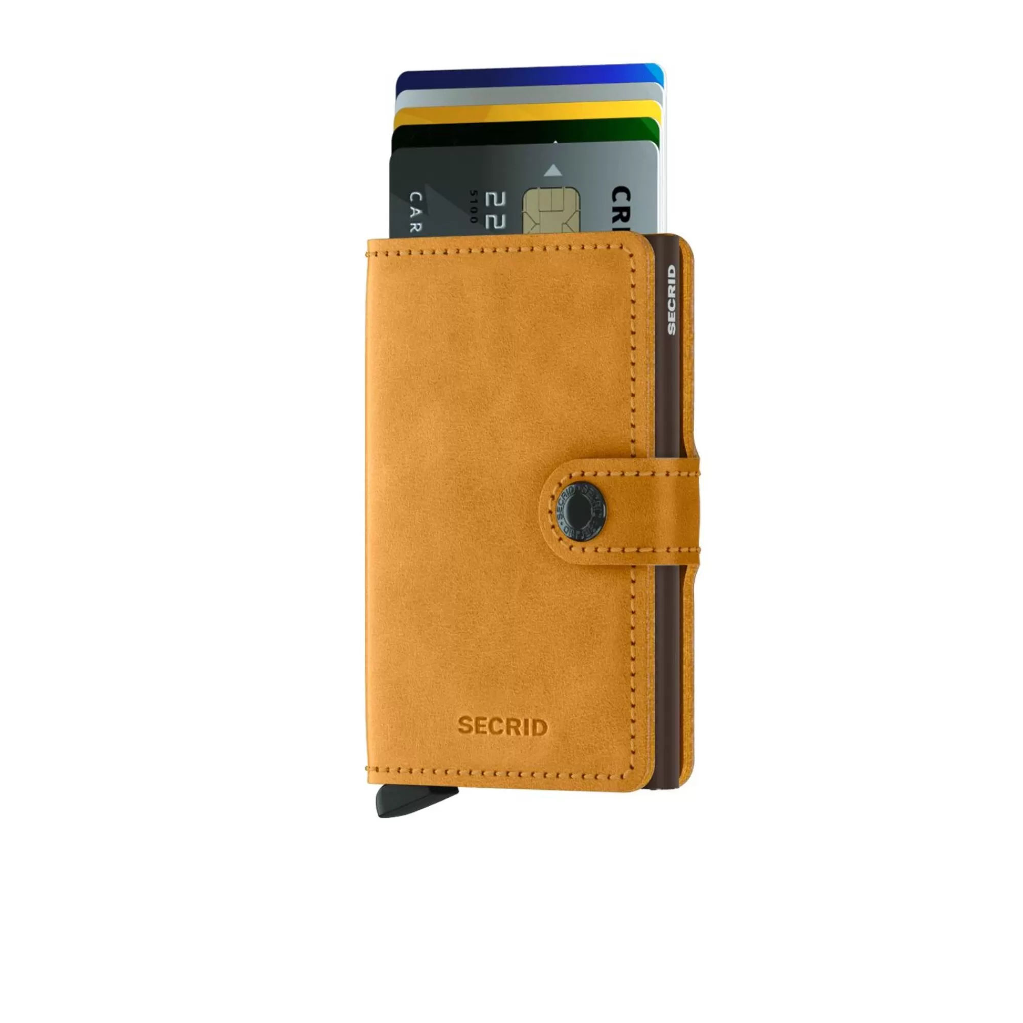 Flash Sale Miniwallet Vintage Ochre Pasjeshouders