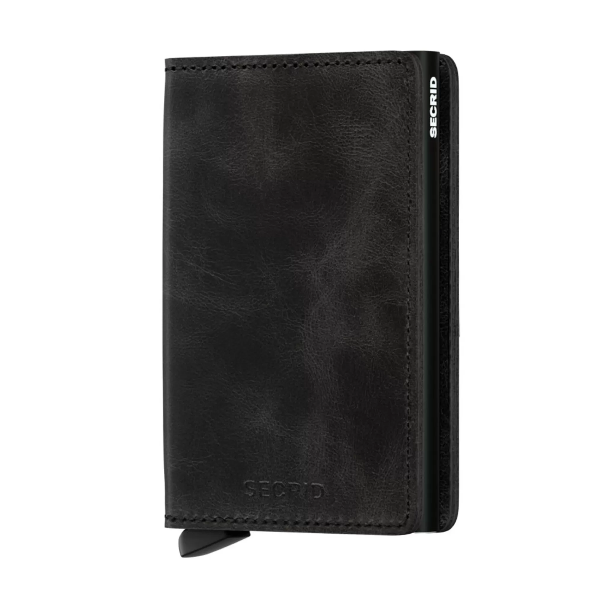 Discount Slimwallet Vintage Black Pasjeshouders